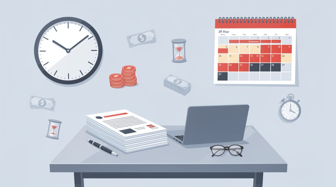 découvrez tout ce qu'il faut savoir sur le contrat 39h : durée légale, gestion des heures supplémentaires et modalités de rémunération pour une meilleure compréhension de vos droits.