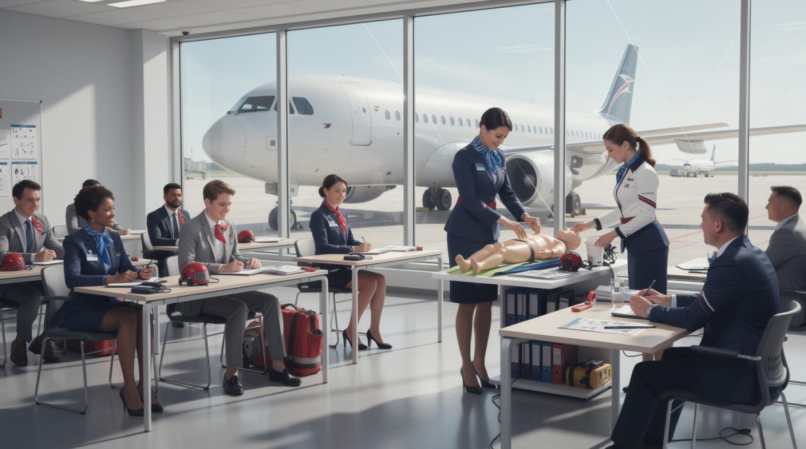 découvrez comment devenir hôtesse de l'air ou steward, les formations nécessaires et les opportunités de carrière dans le secteur aérien.
