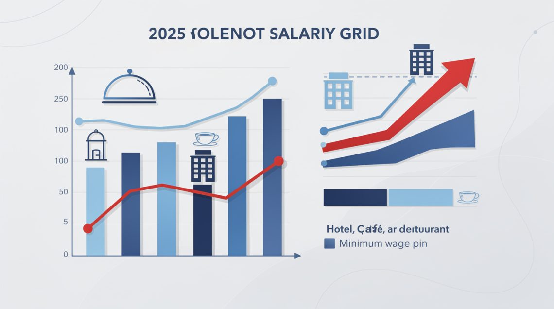 découvrez la grille de salaire hcr 2025 avec les nouveaux barèmes et les salaires minimums actualisés pour le secteur hôtellerie, cafés et restaurants.