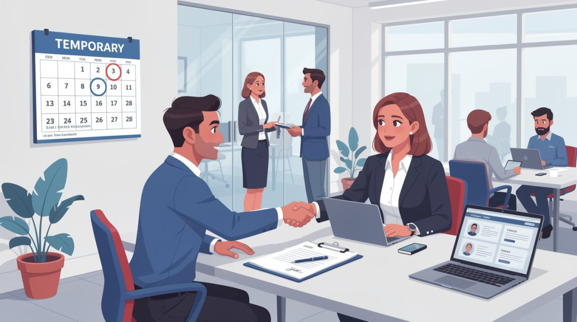 découvrez ce qu'est un emploi temporaire, ses avantages et les étapes clés pour en décrocher un facilement.